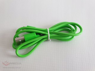 Kabel USB - microUSB typ B Esperanza 1 m zielony