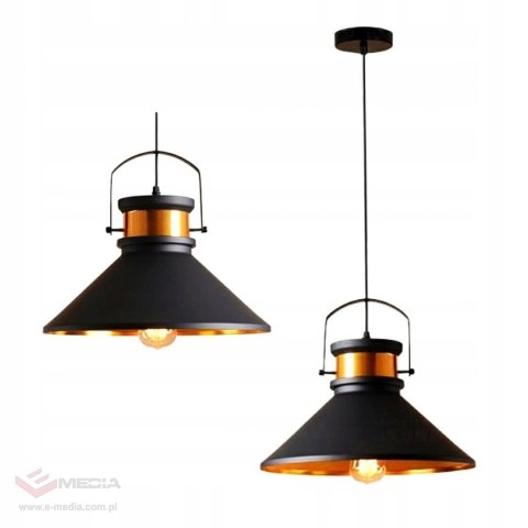 LAMPA WISZĄCA METAL LOFT RETRO E27