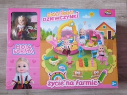 Mały świat dziewczynki Moja Farma 4Kidz Lalka