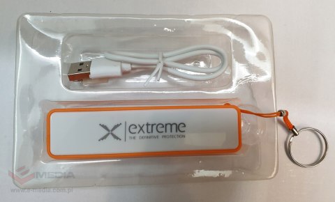 Powerbank Extreme Quark 2000mAh pomarańczowy