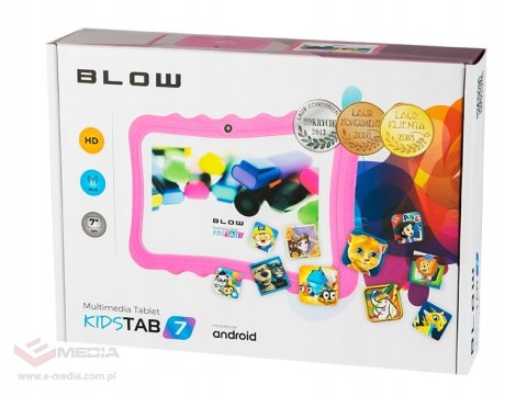 Tablet KidsTAB7 BLOW różowy etui 2MP 2GB