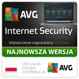 AVG Internet Security 1 st. / 12 miesięcy subskrypcja