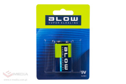 Bateria BLOW SUPER ALKALINE 6LR61 9V alkaiczna