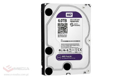 Dysk twardy WD Purple 6TB SATA 6Gb/s 5400 64 MB