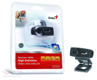 Kamera internetowa GENIUS FaceCam 1000X HD 720p, MF, MIC, USB