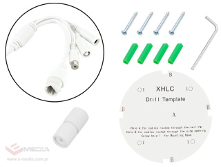 Kamera kopułowa BLOW IP 2MP 2,8mm AI-analityka BL-IP2DLISP7P