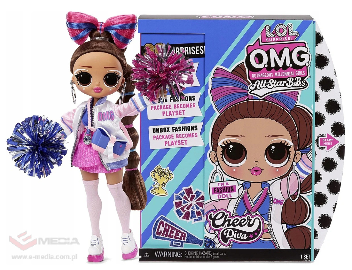 L.O.L. Surprise OMG Sports Doll, Cheer