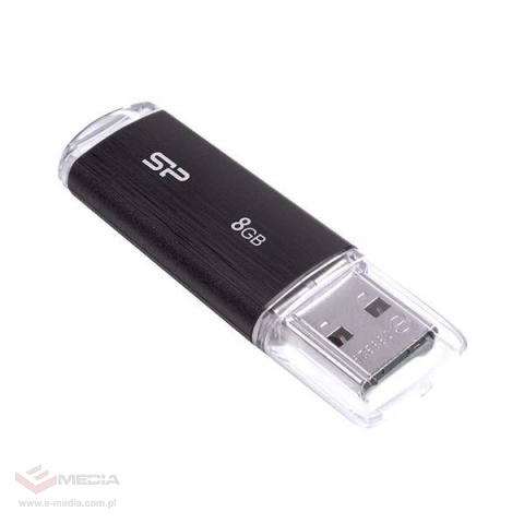 Pendrive Silicon Power ULTIMA U02 8GB plastic Black