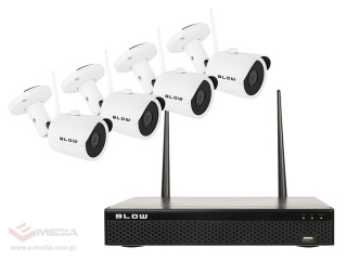 Zestaw monitoringu BLOW WiFI 4x2MP 1TB