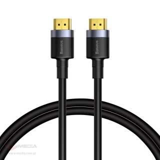 Kabel Baseus Cafule HDMI / HDMI 2.0 4K 60 Hz 3D 18 Gbps 2 m - czarny