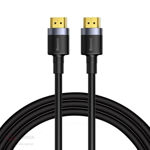 Kabel Baseus Cafule HDMI / HDMI 2.0 4K 60 Hz 3D 18 Gbps 3 m - czarny