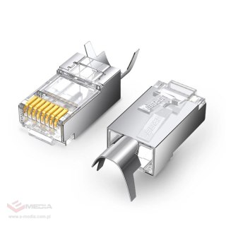 Ugreen 10x modularny wtyk wtyczka RJ45 8P8C Cat 6A / 7 (70316)