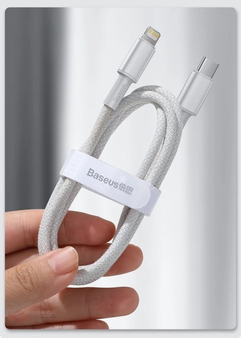 Kabel Baseus CATLGD-01 Lightning - USB-C PD 20W 480Mb/s 1m - czarny