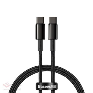 Kabel Baseus CATWJ-01 USB-C - USB-C PD QC 100W 5A 1m - czarny