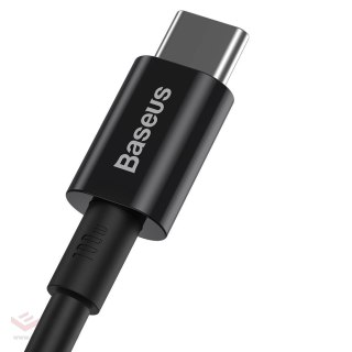 Kabel Baseus CATYS-C01 USB-C - USB-C PD QC FCP 100W 5A 480Mb/s 2m - czarny