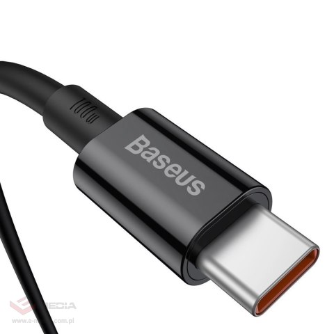 Kabel Baseus CATYS-C01 USB-C - USB-C PD QC FCP 100W 5A 480Mb/s 2m - czarny