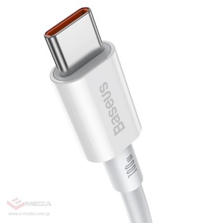 Kabel Baseus CATYS-C02 USB-C - USB-C PD QC FCP 100W 5A 2m - biały