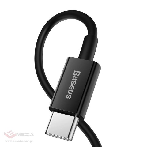 Kabel Baseus Superior Series USB-C / Lightning PD 20W 1 m - czarny