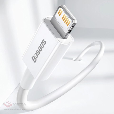 Kabel Baseus Superior Series USB-C / Lightning PD 20W 1 m - czarny