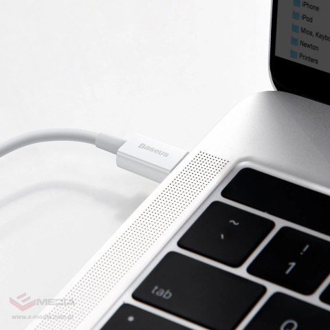 Kabel Baseus Superior Series USB-C / Lightning PD 20W 2 m - biały