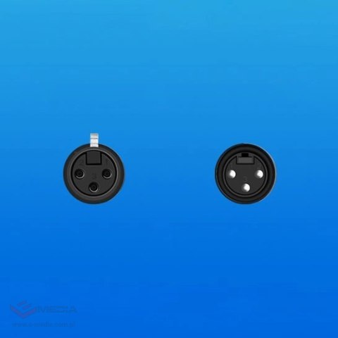 Kabel Ugreen AV130 66719 audio XLR (żeński) - XLR (męski) do mikrofonu / wzmacniacza 5m - czarny