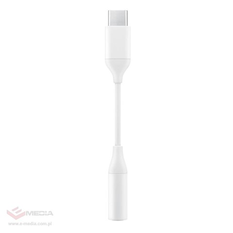 Samsung adapter przejściówka słuchawek 3,5 mm mini jack (żeński) - USB Typ C (męski) biały (EE-UC10JUWEGWW)