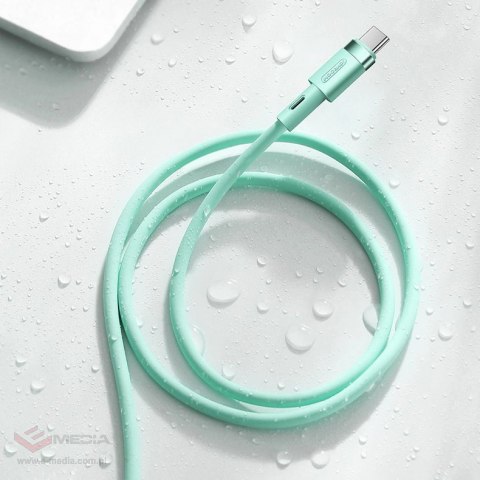 Kabel Joyroom Liquid Silicone Data Cable N2 USB-A / USB-C 2.4A 1.2 m - biały