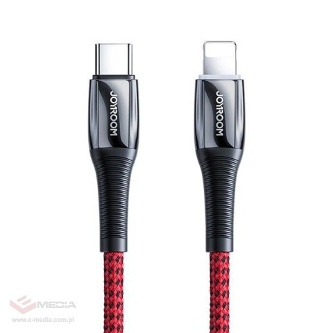 Kabel Joyroom S-1224K2 USB-C / Lightning PD 20W 2.4A 1.2m - czerwony