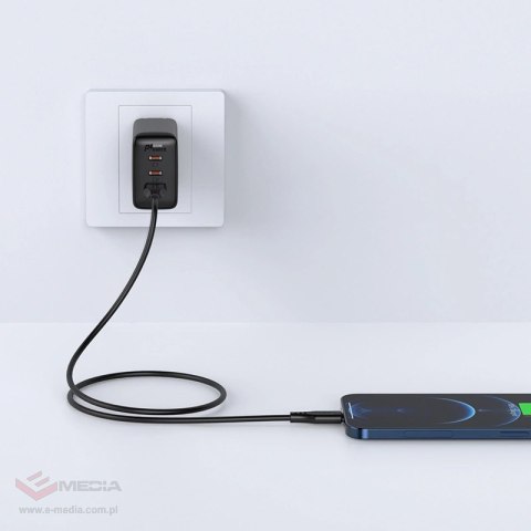 Acefast kabel MFI USB - Lightning 1,2m, 2,4A biały (C3-02 white)