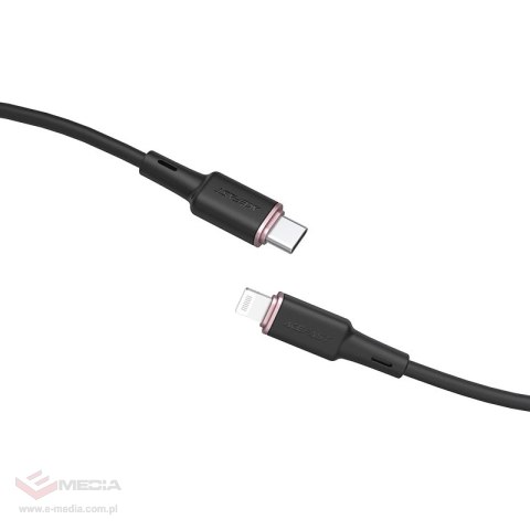 Acefast kabel MFI USB Typ C - Lightning 1,2m, 30W, 3A czarny (C2-01 black)