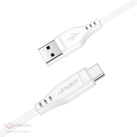 Acefast kabel USB - USB Typ C 1,2m, 3A biały (C3-04 white)