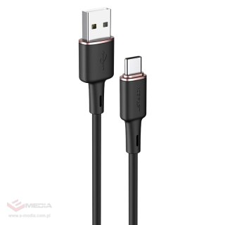 Acefast kabel USB - USB Typ C 1,2m, 3A czarny (C2-04 black)