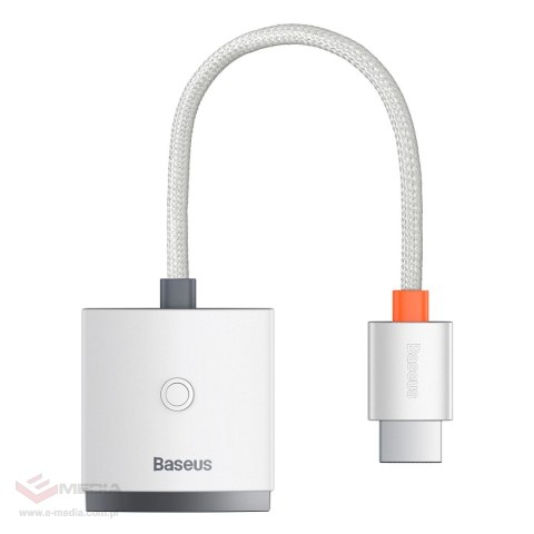 Adapter HDMI - VGA Baseus WKQX010102 - biały