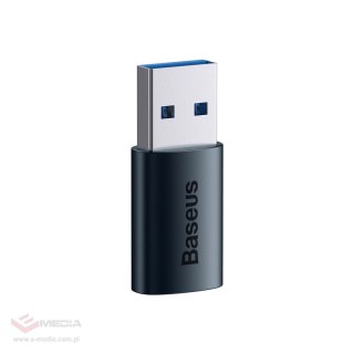 Baseus Ingenuity Series Mini przejściówka adapter USB 3.1 OTG do USB Typ C niebieski (ZJJQ000103)