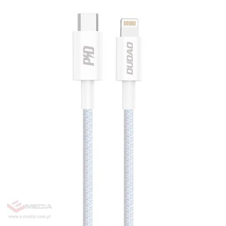 Dudao L6E kabel USB Typ C - Lightning PD 20W 1m biały (L6E)