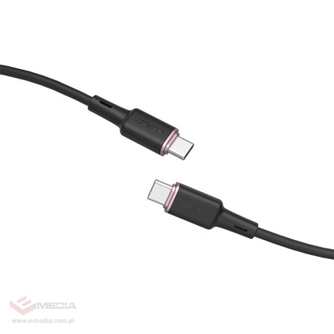 Kabel Acefast C2-03 USB-C - USB-C PD QC 60W 3A 480Mb/s 1,2m - czarny