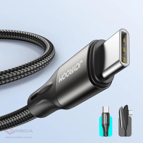 Kabel Joyroom S-2030N1-60 USB-C / USB-C PD 60W 3A 2m - czarny