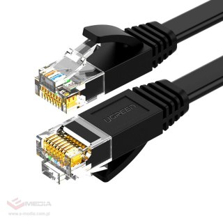 Kabel Ugreen NW102 50176 płaski sieciowy LAN Ethernet Cat. 6 5m - czarny