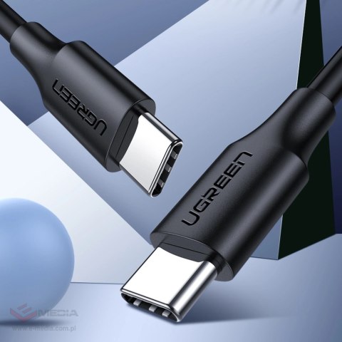 Kabel Ugreen US286 USB-C - USB-C PD QC 3A 480Mb/s 2m - czarny