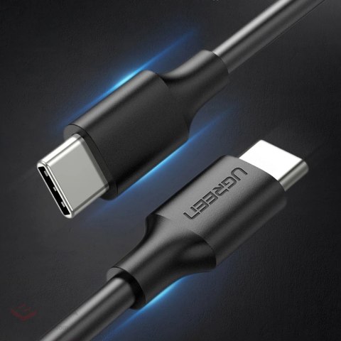 Kabel Ugreen US286 USB-C - USB-C PD QC 3A 480Mb/s 2m - czarny