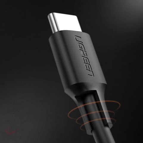 Kabel Ugreen US286 USB-C - USB-C PD QC 3A 480Mb/s 2m - czarny