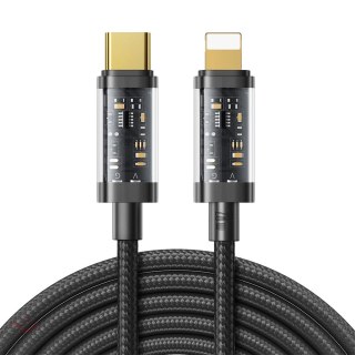 Joyroom kabel przewód USB Typ C - Lightning PD 20W 2m czarny (S-CL020A20-black)
