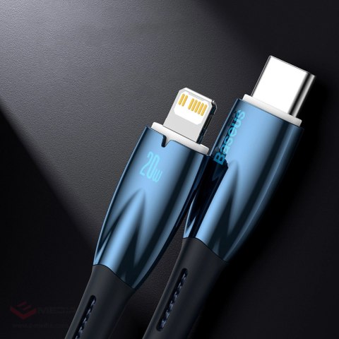 Kabel Baseus CADH000701 USB-C - USB-C PD 100W 5A 480Mb/s 1m - czarny