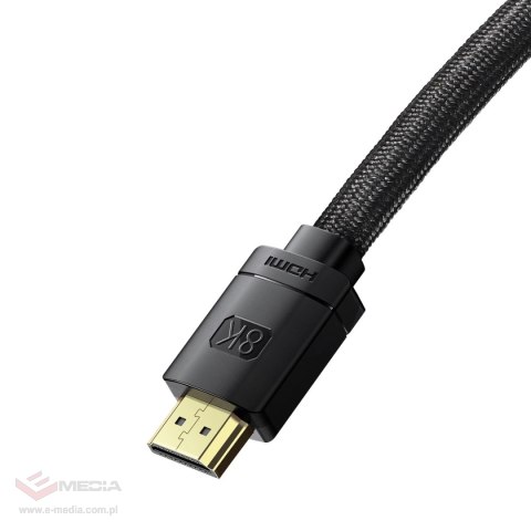 Kabel HDMI 2.1 8K 1.5m Baseus High Definition Series - czarny