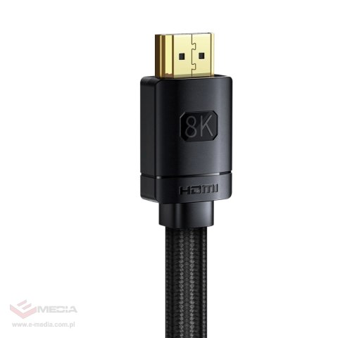 Kabel HDMI 2.1 8K 1.5m Baseus High Definition Series - czarny