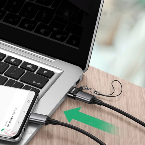 Adapter Ugreen US280 50568 USB-C 3.1 (żeński) / USB-A 2.0 (męski) - czarny