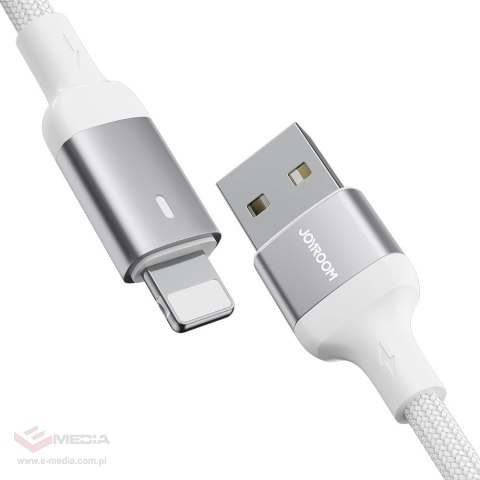 Kabel Joyroom Extraordinary Series A10 USB-A / Lightning 2.4A 1.2 m - biały