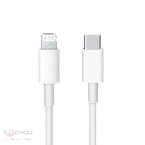 Kabel Apple MKQ42ZM/A Lightning - USB-C 480Mb/s 2m - biały