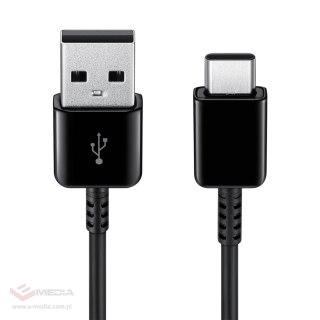 Kabel USB C 480Mb/s 5A 1.5m Samsung EP-DG930MBEGWW - czarny (zestaw 2 szt.)