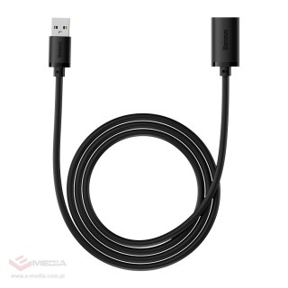 Przedłużacz kabel USB 3.0 1.5m Baseus AirJoy Series - czarny